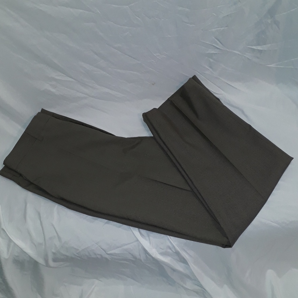 New Womens DKNY Flat Front Dress Pants 33/32 L